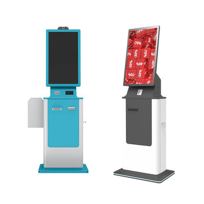 Buy Self Service Kiosk Machine Touch Bill Payment Printer Scanner NFC online manufacture