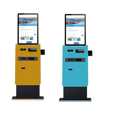 Buy OEM ODM Payment Kiosk Manufacturer Custom Size Self Currency Exchange Cash Coin Card Dispenser Ticket Printer Payment Kiosk online manufacture