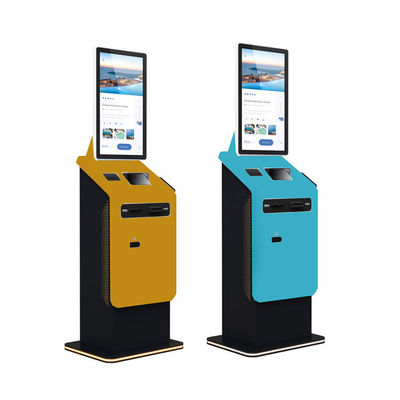 Buy Crtly Bill Cash Machine Self Service Touch Crypto Atm Automatic Kiosk Payment with Cash and Card Paymen Cash Recycler Machine online manufacture