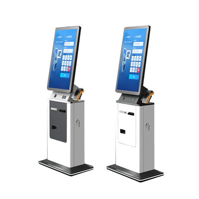 kopen 32 inch zelf paspoort scanner kiosk hotel check in en uit kamer kaart dispenser android zelfbediening betaling kiosk terminal online manufacture