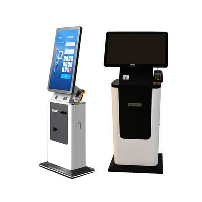Buy Crtly 32inch Floor Stand Terminal with Payment Self Service Kiosk with Camera Card Reader Receipt Printer Payment Kiosk online manufacture