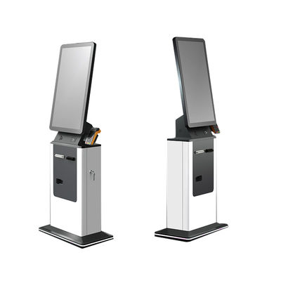 Buy Floor Standing Self Service Check Out Kiosk Android OS Payment Terminal online manufacture