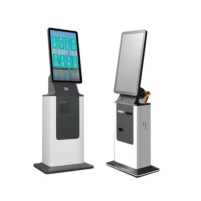 Buy Ticketing Hotel Touch Screen Check In Kiosk With Thermal Printer online manufacture