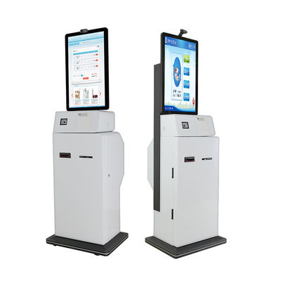 Buy 23 / 27 / 32 Inch Self Service Terminal Kiosk Landing Touch Query All In One Machine online manufacture