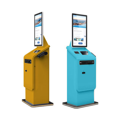 Buy Cash Dispensing And Deposit Self Service ATM Payment Terminal Touch Screen online manufacture