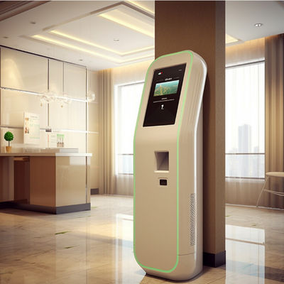 Buy 27 Inch Self Check Cashing Machine Card Passport Reader Scanner online manufacture