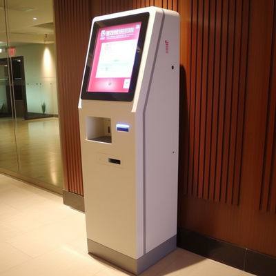 comprare Il self service interattivo a 23 pollici controlla la stampante termica del touch screen del chiosco online manufacture