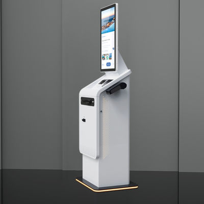 Buy Smart Rfid Parking Lot Payment Machine With Barcode Scanner And Camera online manufacture