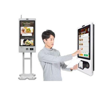 Buy 23.8 INCH Self Ordering Kiosk Android Operating System Wall Mounted Installation online manufacture