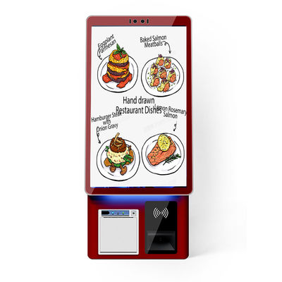 comprar Quiosque de encomenda de alimentos Crtly Display de tela sensível ao toque Quiosque de informação de montagem na parede online manufacture