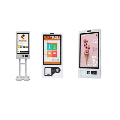 Buy Android/Win7/8/10 Self Service Ordering Kiosk for Restaurants Wall Mounted Design online manufacture