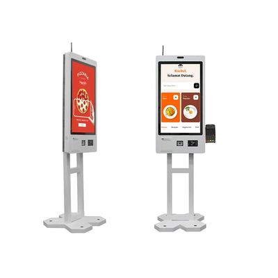 Buy 32inch Wall Mounted Self Service Touch Screen Health Kiosk For Food Ordering And Payment online manufacture