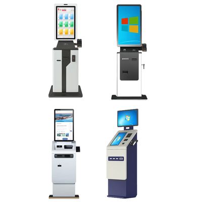 Buy 1280*1024 Resolution Automatic Check-In Terminal for Toughened Glass Panel and Metal Case online manufacture