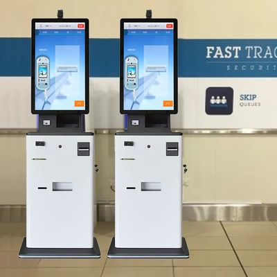 comprar Máquina de venda de bilhetes moderna com ecrã LCD Windows/Linux Software Impressora térmica online manufacture