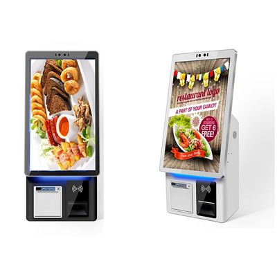 Buy LCD Ticket Vending Machine with Touch Screen Interface and Thermal Printer for Magnetic Card and QR Code online manufacture