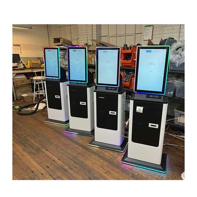 comprar Quiosque avançado de pagamento em dinheiro com interface de tela sensível ao toque e software Windows/Linux online manufacture