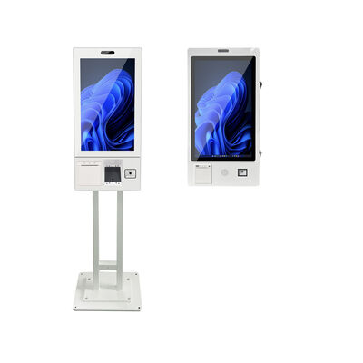 Buy Touch Screen Fast Food Self Service Order Restaurant Self Ordering Kiosk Android Cashless POS Payment Terminal SDK Facial online manufacture