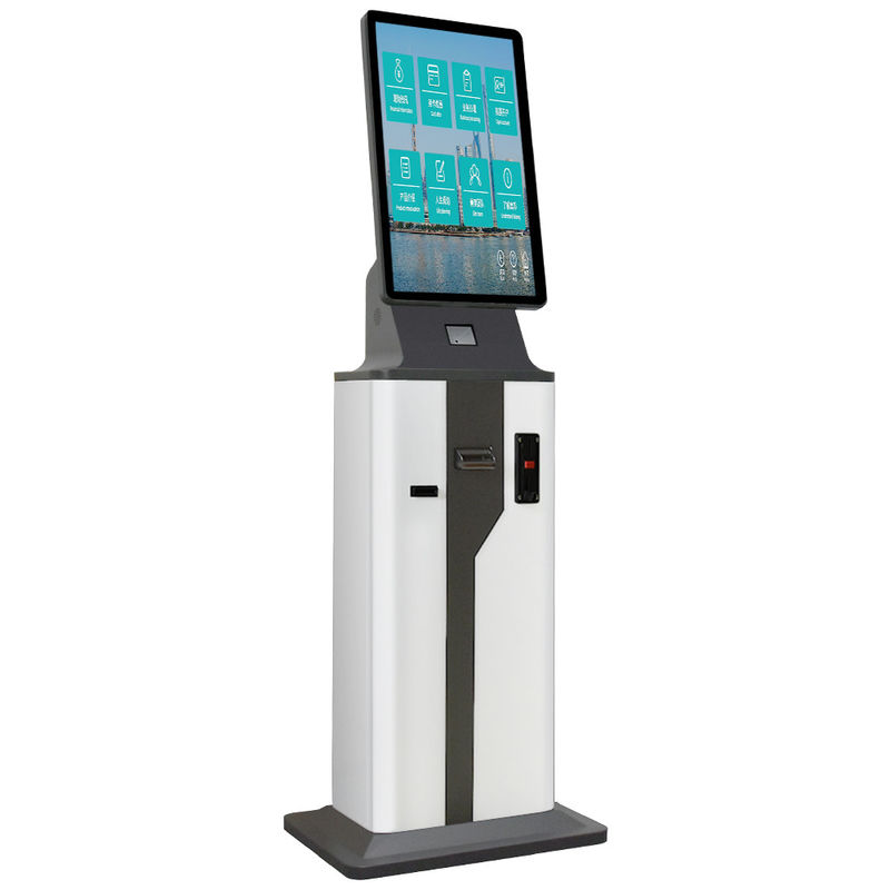 21.5 Inch Management Self Service Kiosk Payment Terminal With Qr Code Scanner Printer Pos