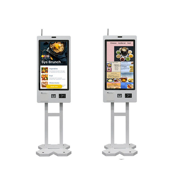 Fast Food Restaurant Ordering Kiosk machine Self Service 32 Inch