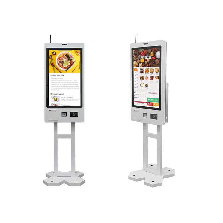 1920*1080 FHD Resolution Self-Service ordering System with Capacitive Touch 10 Point