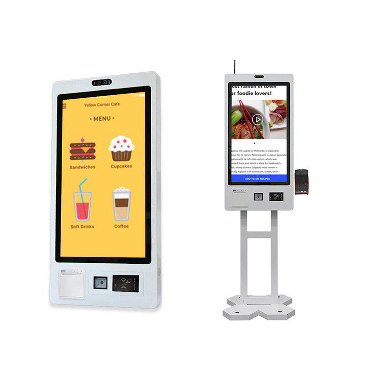 Ticket Printing Self Service Kiosk with Custom Color and High-Resolution 1920*1080 FHD