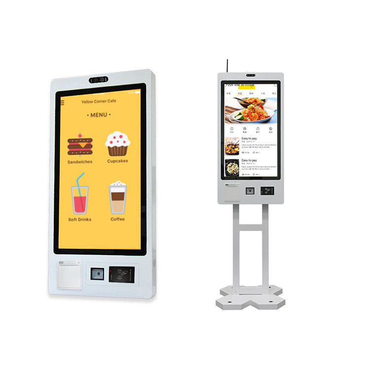 10points Capacitive Touch Self Payment Kiosk for Streamlined Transactions