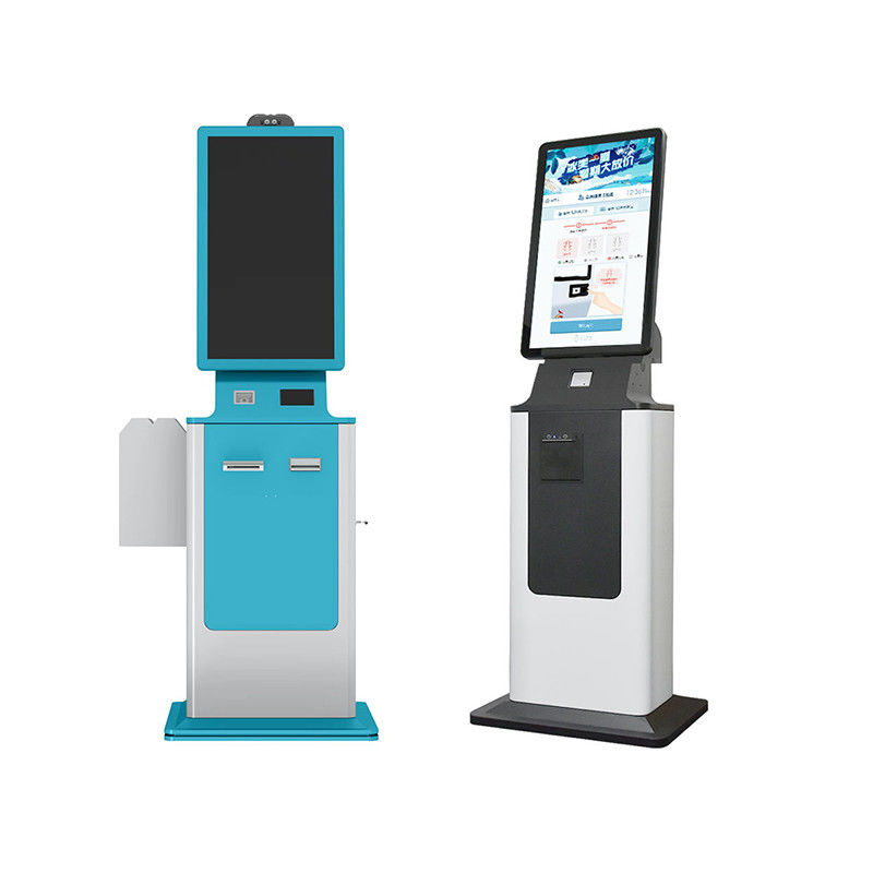 Multi Touch Quick Response Pay Kiosk Hotel Visitor Check In Kiosk Self