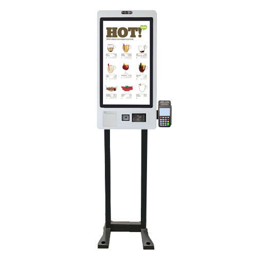 LCD Touch Screen Self Payment Kiosk With Wi-Fi Connectivity For Restaurant