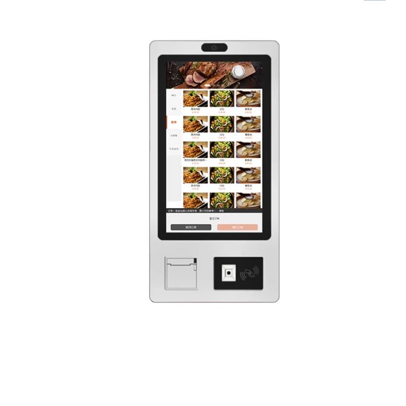 10 Point Self Ordering Kiosk For Ticket Printing Qr Scanning Rfid Reading