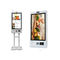 23Inch Automatic Self Service Ordering Kiosk , Bill Payment Kiosk With QR Scanner