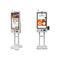 Checkout Self Service Reception Kiosk Fast Food Kiosk 24 Inch Capacitive Order For Cinema
