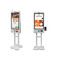 Self Service Touchscreen Monitor Kiosk Restaurant Cash Payment Kiosk With Card Reader