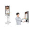 Checkout Self Service Reception Kiosk Fast Food Kiosk 24 Inch Capacitive Order For Cinema