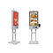 Free Standing self checkout terminal Wall Mount 32 Inch payment kiosk touch screen
