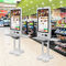 Supermarkt Digitaal Display Touchscreen Kiosk Kassa