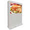 Indoor Ultra Thin 43 Inch Digital Signage Kiosk Floor Stand Advertising Totem