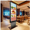 Indoor Digital Signage Kiosk 43 Inch Wide View Free Stand LCD Advertising Player