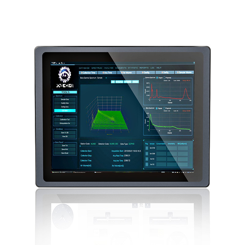 Ip65 Capacitive Touch Screen Monitor Industrial Grade Touch Panel PC ...