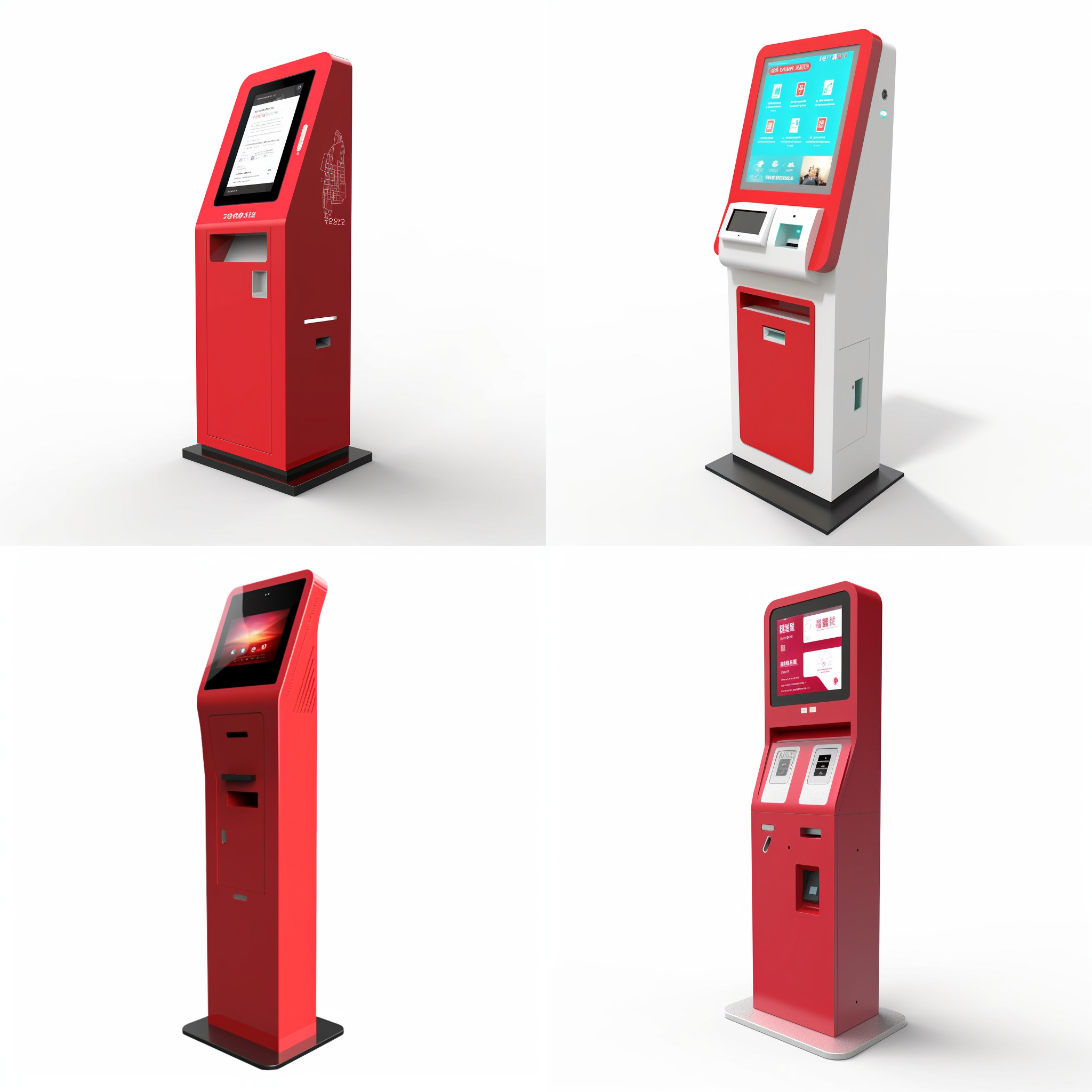 Check In Kiosk Airport Hotel Self Check In Kiosk With Face Recognition Dispenser