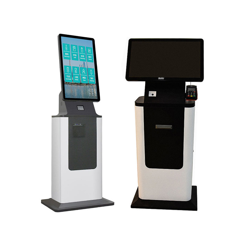 Dynamic Screen Check In AC/DC Powered Ethernet Check In Kiosk Touchscreen Interface Hotel
