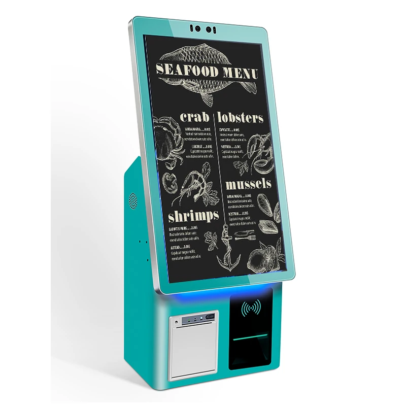 Custom Color Self Service Kiosk with 1920*1080 FHD Resolution and ...