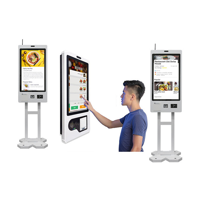 Supermarket Self Service Checkout Kiosk Ordering Payment Kiosk Terminal
