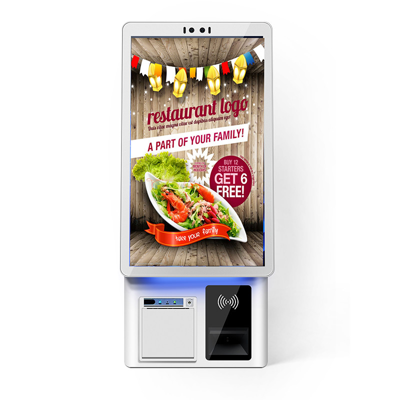 21.5 Inch Touch Screen Self Service Kiosk for Ordering and Payment on ...