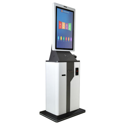Convenient Check In Kiosk with Card Dispenser and Android/Linux/Win7/8/10/11 Operating System