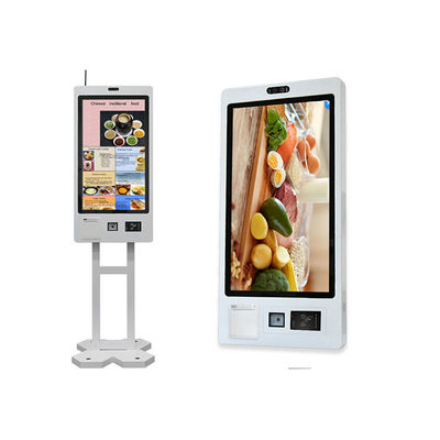 21.5/23.8/27/32 Inch Self-Service QR Code Payment POS Machine for Supermarket Restaurant Goods Ordering Kiosk for Cash Register