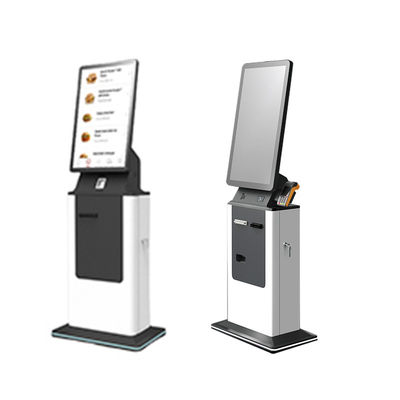 Crtly 32 Inch Floor Standing Interactive Self Service Payment Kiosk Automatic Touch Screen Kiosk Machine