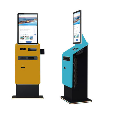Automatic Teller Cash Dispenser Self Service Money Order Machine With Win/Linux