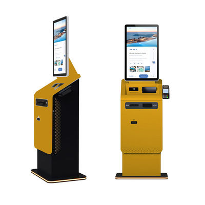 Self Payment Kiosk Touch Screen Floor Standing Cash Coin Recycler Currency Exchange Payment Kiosks Machine