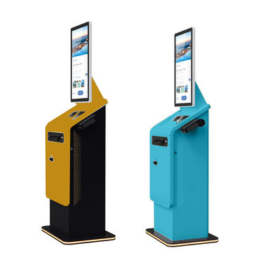 Self Service Kiosk Floor Stand Touch Screen Automatic Cash Currency Exchange Self Service Payment Terminal Kiosk