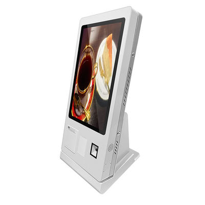 Touch Screen Self Service Terminal Kiosk Restaurant Ordering And Payment